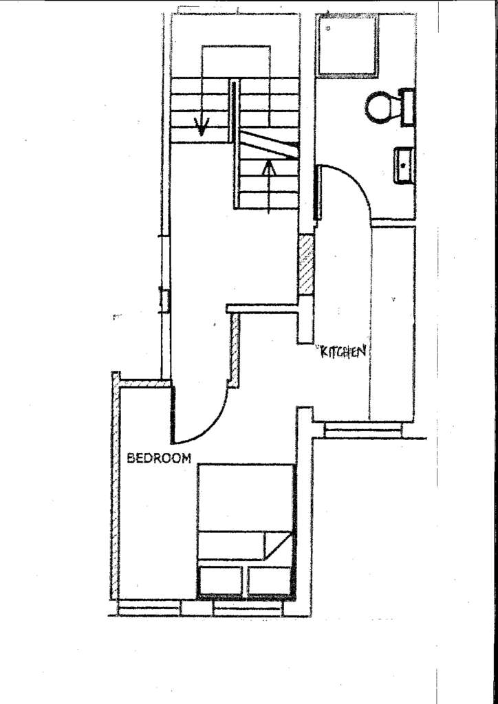 1 bedroom flat to rent - floorplan