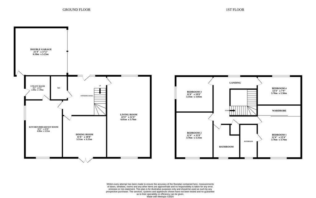 4 bedroom detached house for sale - floorplan