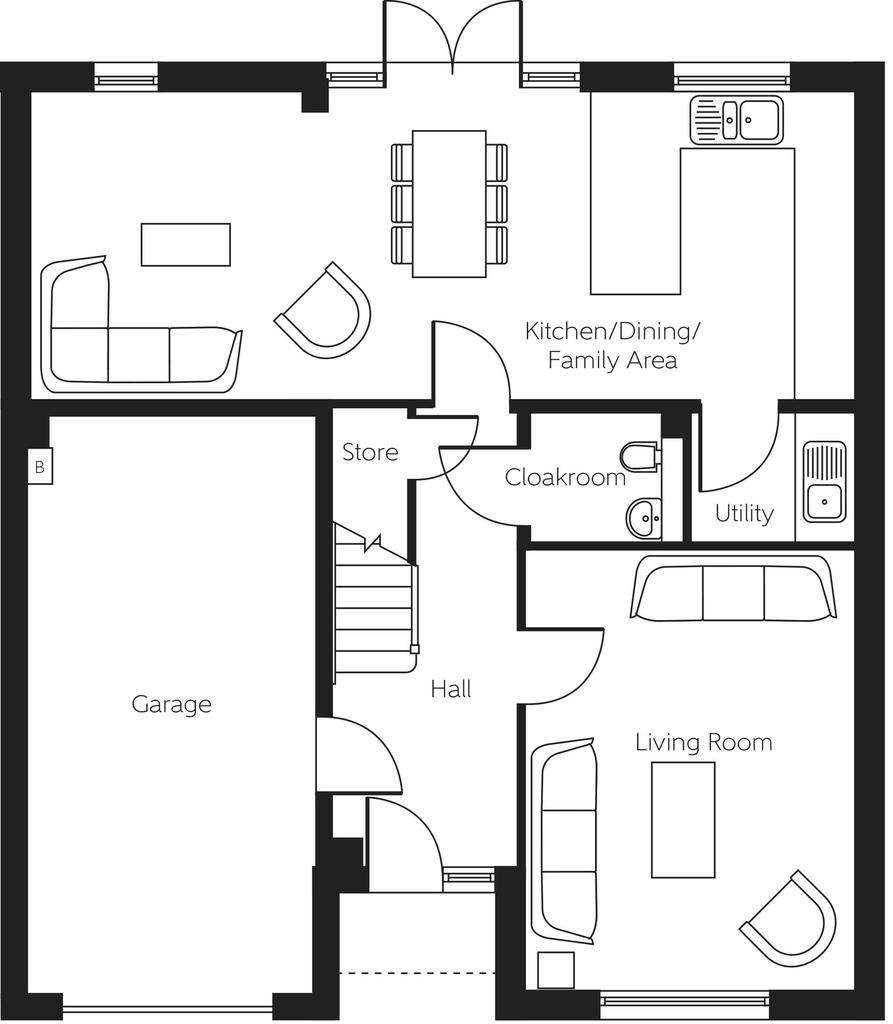 4 bedroom detached house for sale - floorplan