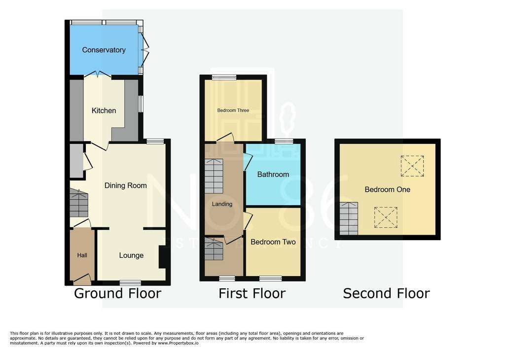 3 bedroom semi-detached house for sale - floorplan