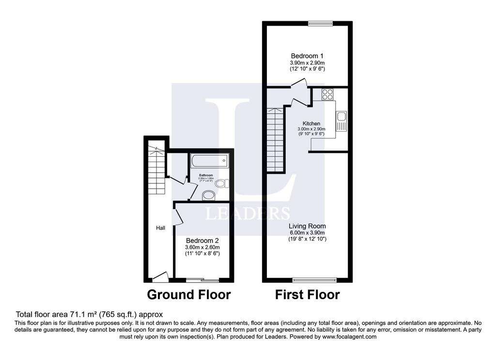 Room to rent - floorplan