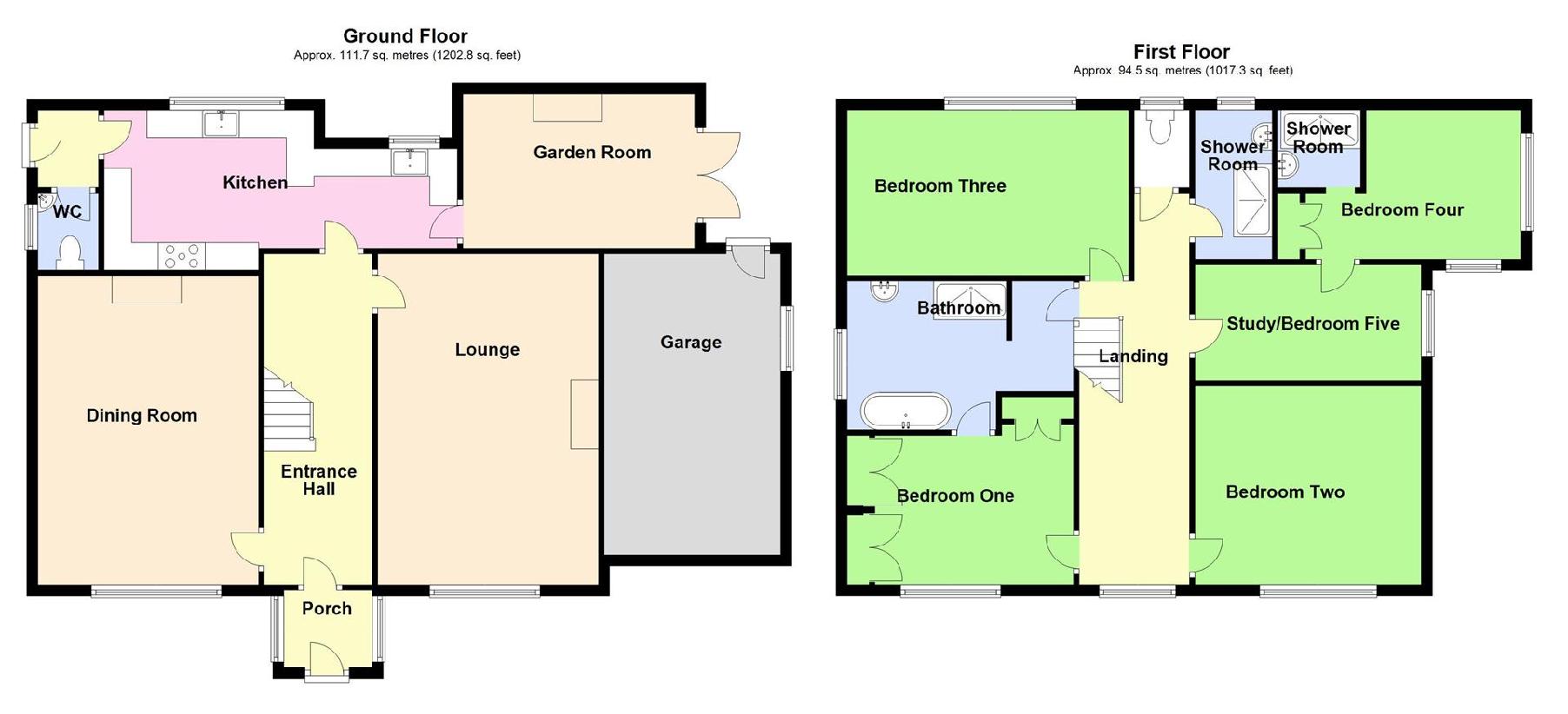 4 bedroom detached house for sale - floorplan