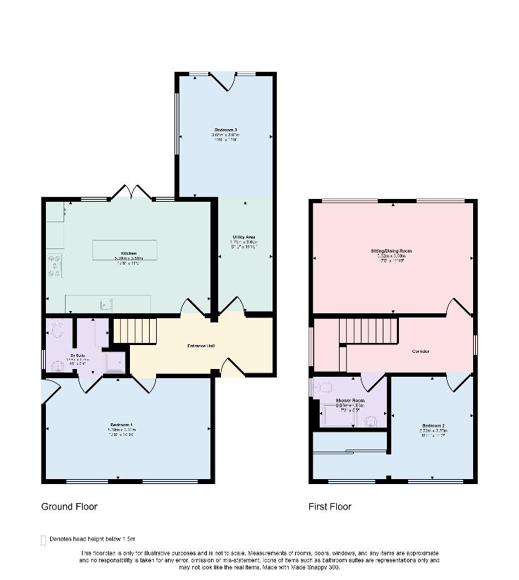 3 bedroom detached house for sale - floorplan