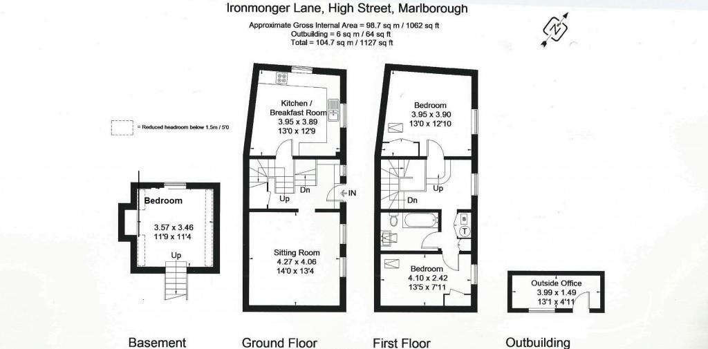 3 bedroom detached house for sale - floorplan