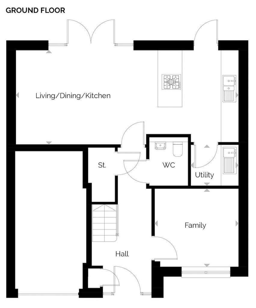 5 bedroom detached house for sale - floorplan