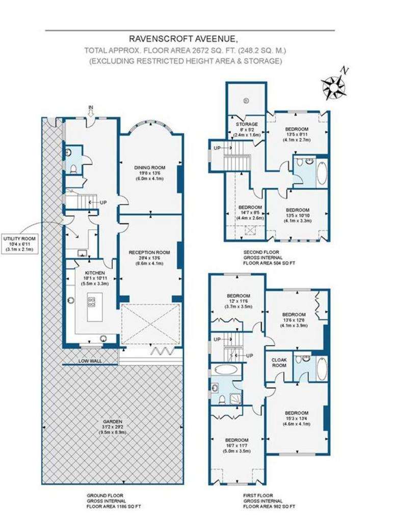 7 bedroom detached house to rent - floorplan