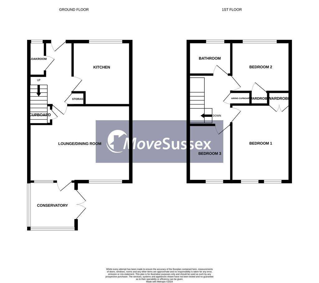 3 bedroom terraced house for sale - floorplan