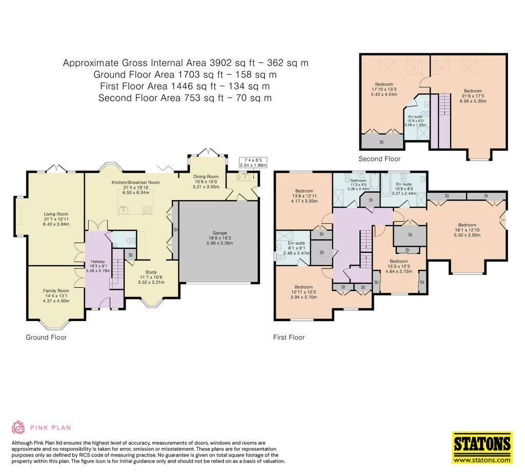 6 bedroom detached house for sale - floorplan