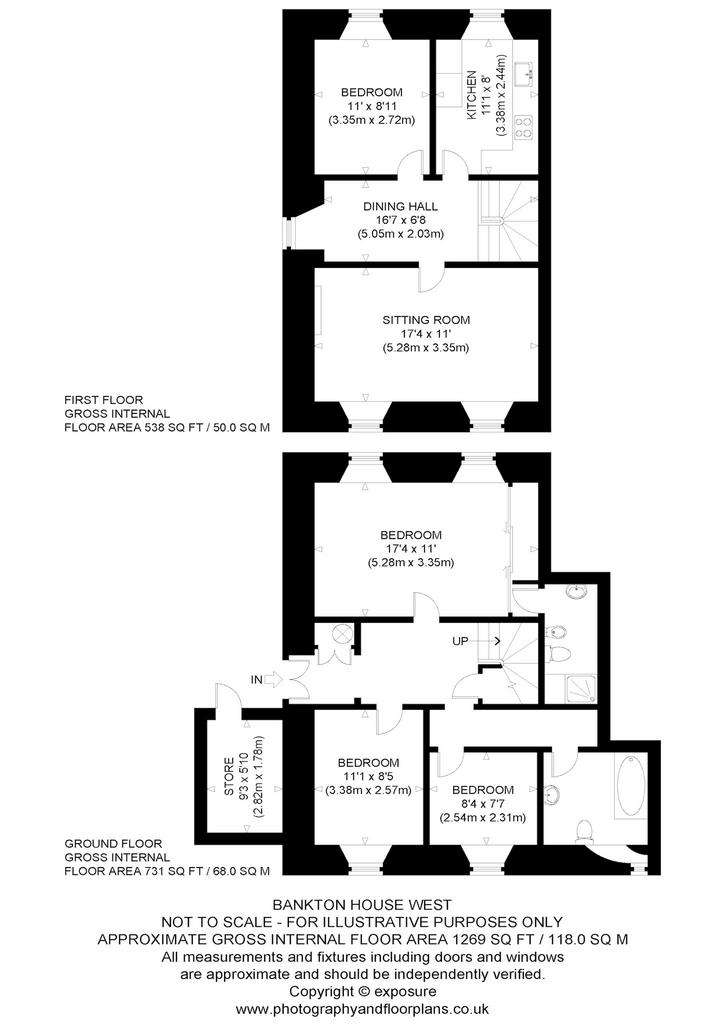 4 bedroom flat for sale - floorplan