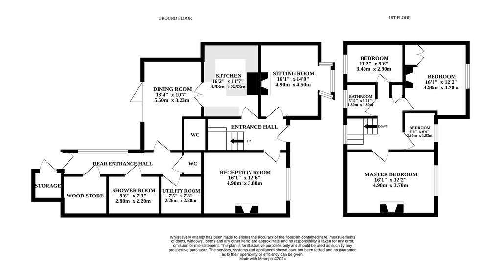 4 bedroom detached house for sale - floorplan