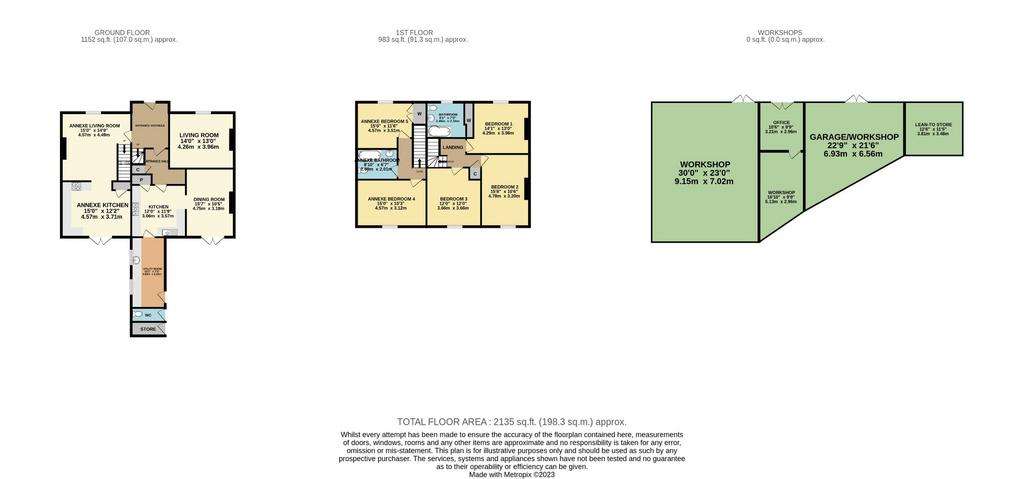 5 bedroom semi-detached house for sale - floorplan