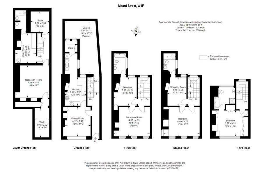 3 bedroom town house to rent - floorplan