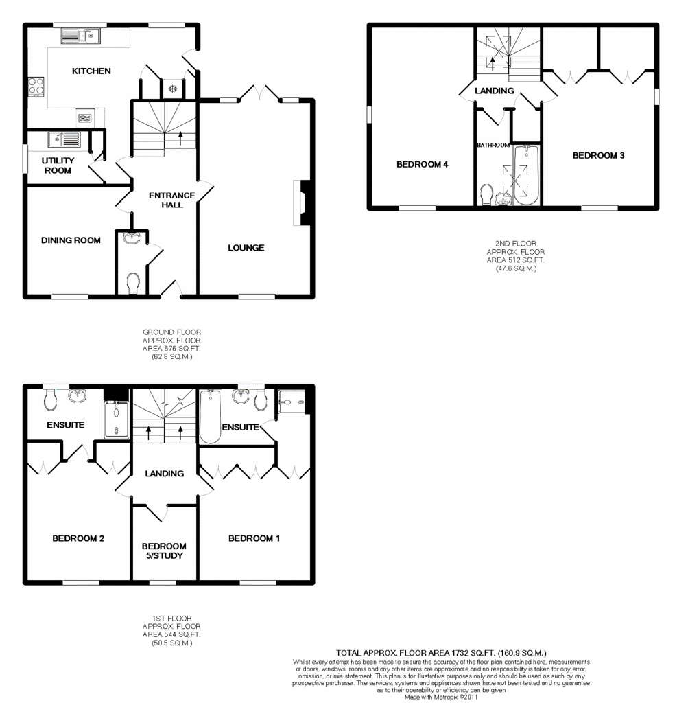 5 bedroom detached house for sale - floorplan