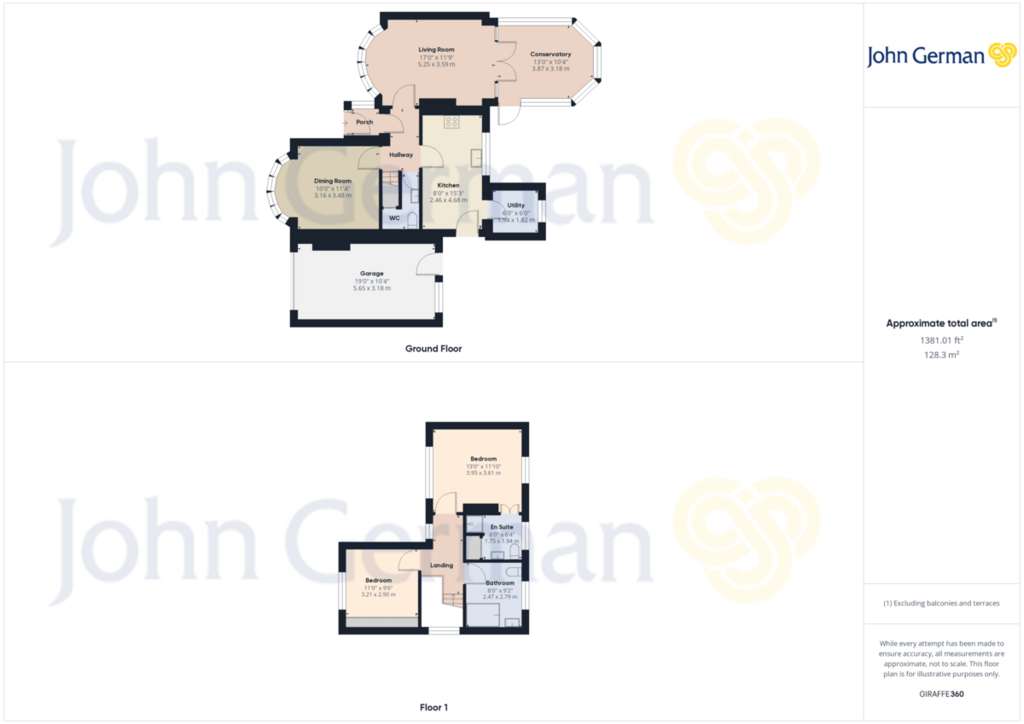 2 bedroom detached house for sale - floorplan