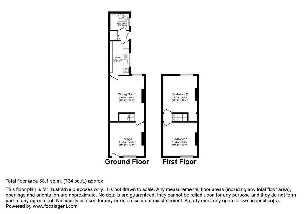 Room to rent - floorplan