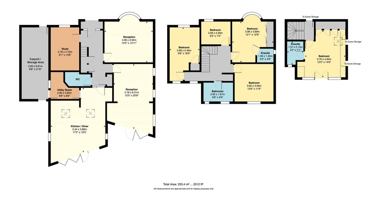 5 bedroom property for sale - floorplan