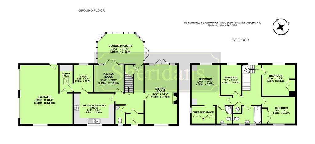 4 bedroom detached house for sale - floorplan