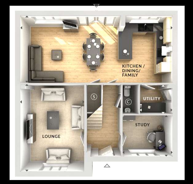 5 bedroom detached house for sale - floorplan