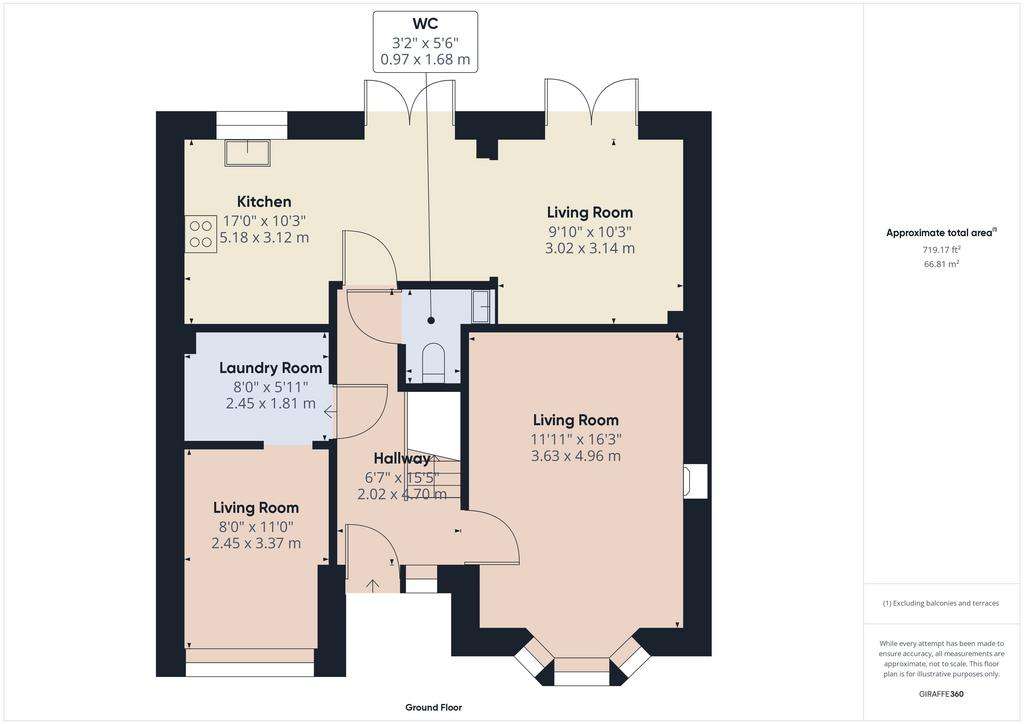 4 bedroom detached house for sale - floorplan