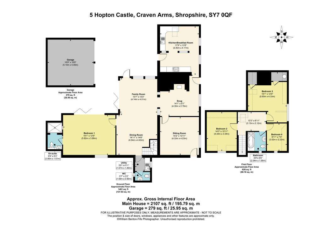 4 bedroom detached house for sale - floorplan