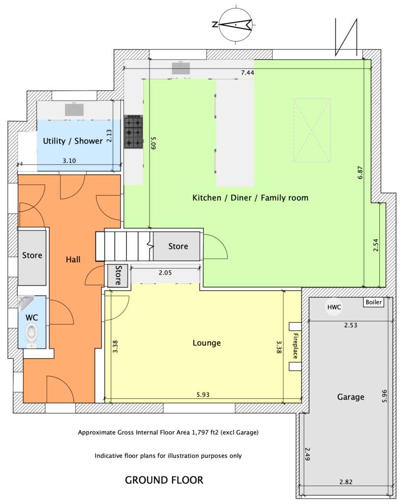 4 bedroom detached house for sale - floorplan