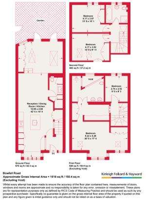 4 bedroom house to rent - floorplan