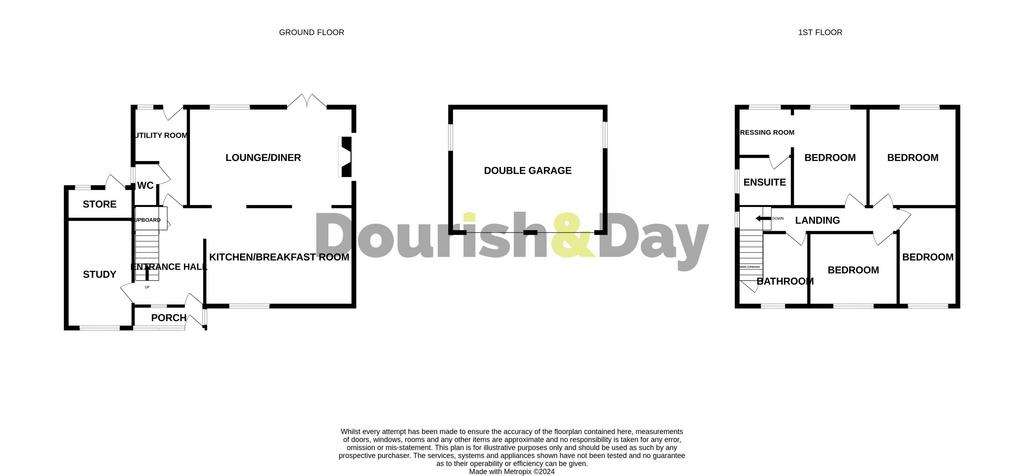 4 bedroom detached house for sale - floorplan