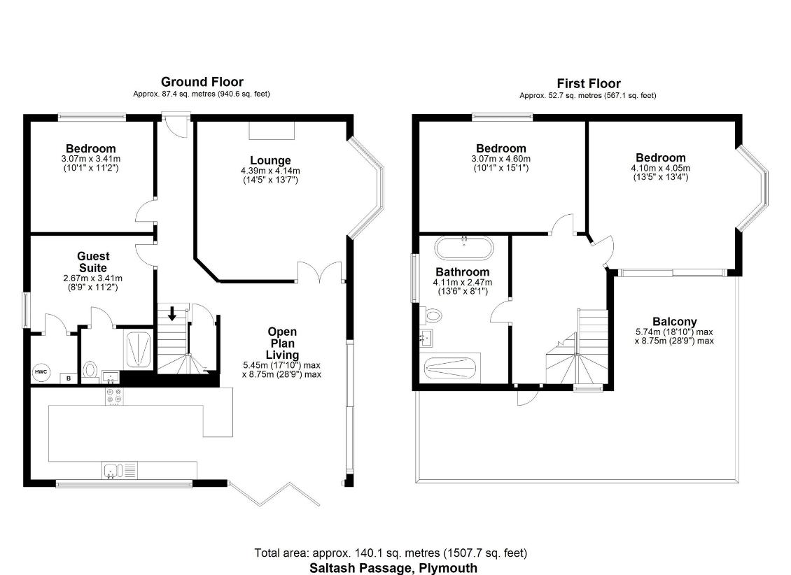 4 bedroom detached house for sale - floorplan