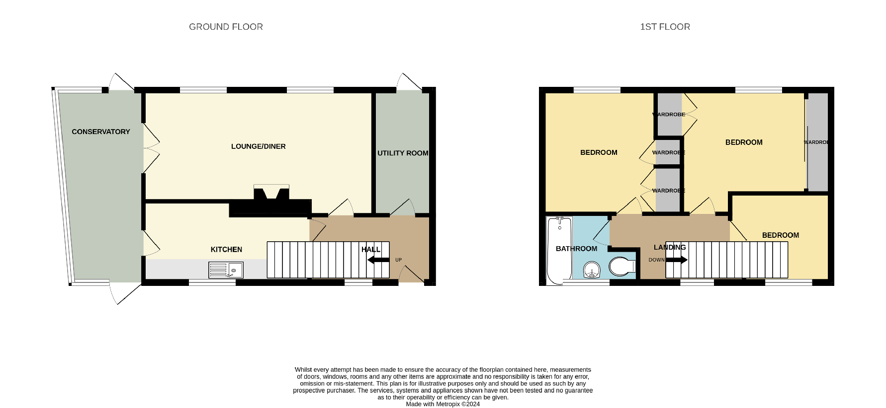 3 bedroom property for sale - floorplan