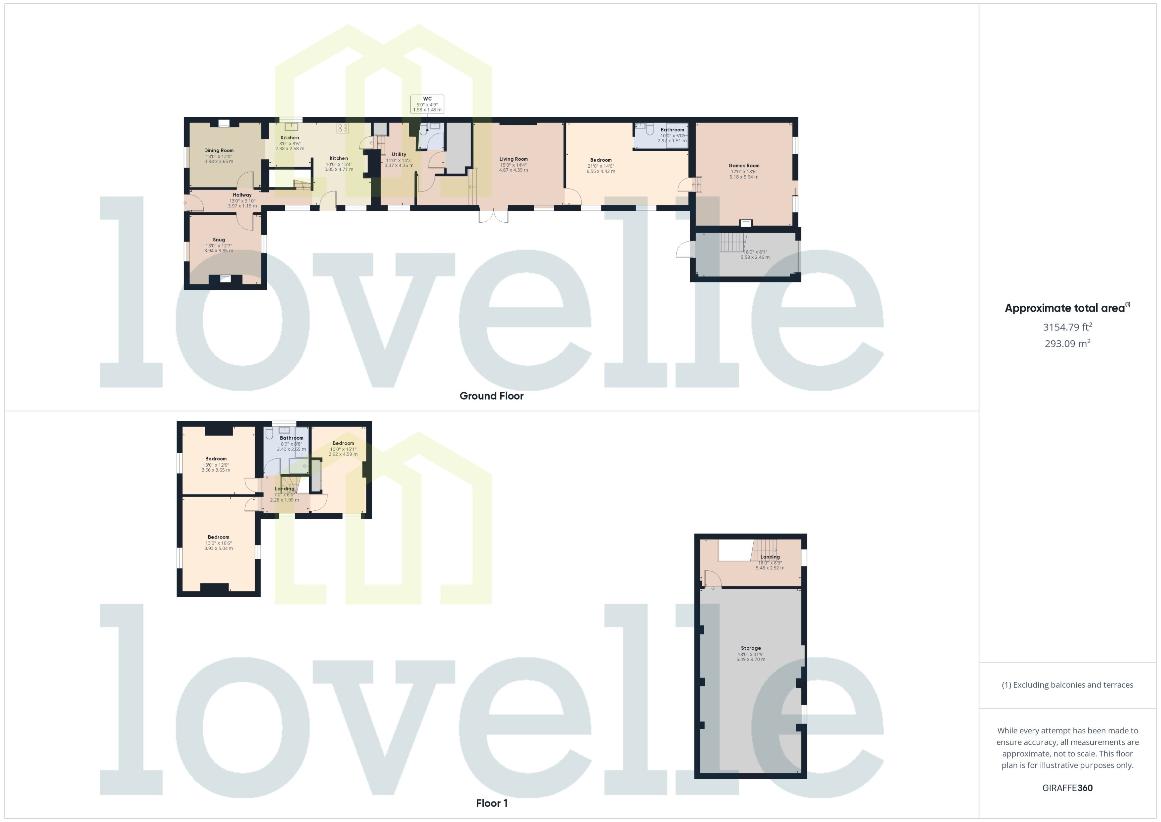 4 bedroom detached house for sale - floorplan