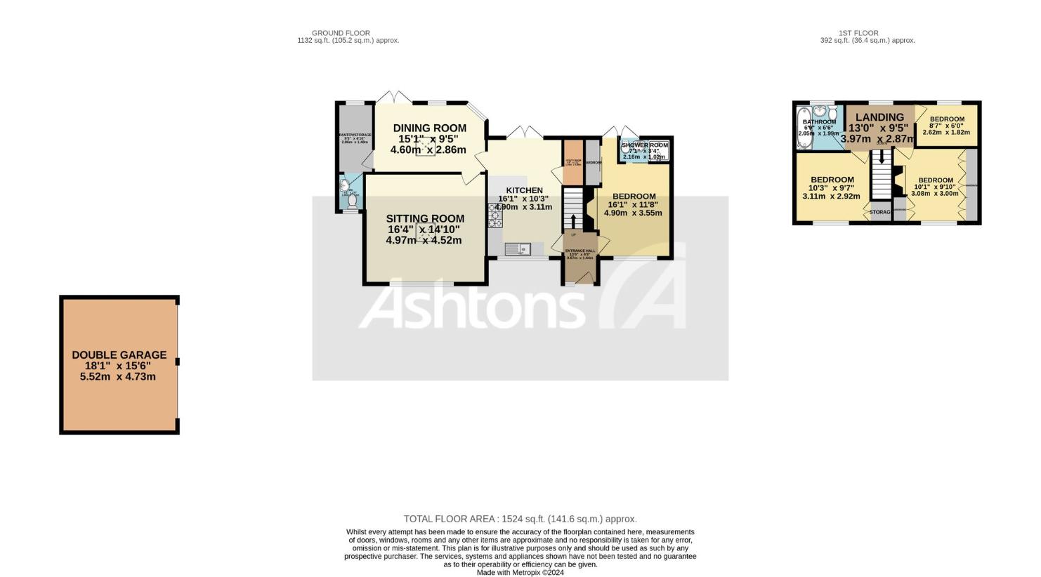 4 bedroom detached house for sale - floorplan