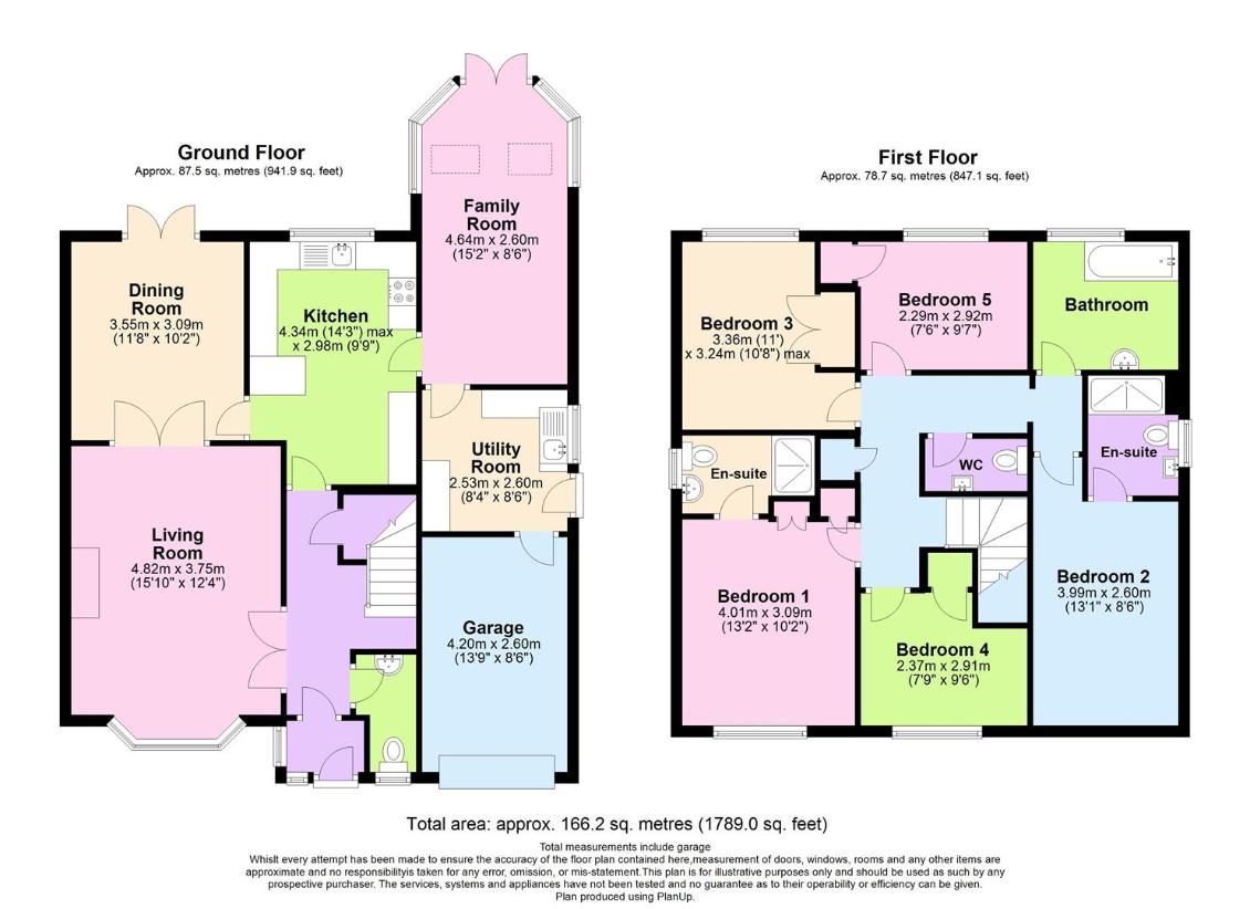 5 bedroom detached house for sale - floorplan