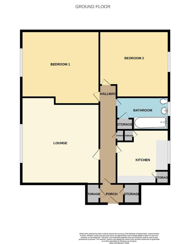 2 bedroom flat for sale - floorplan