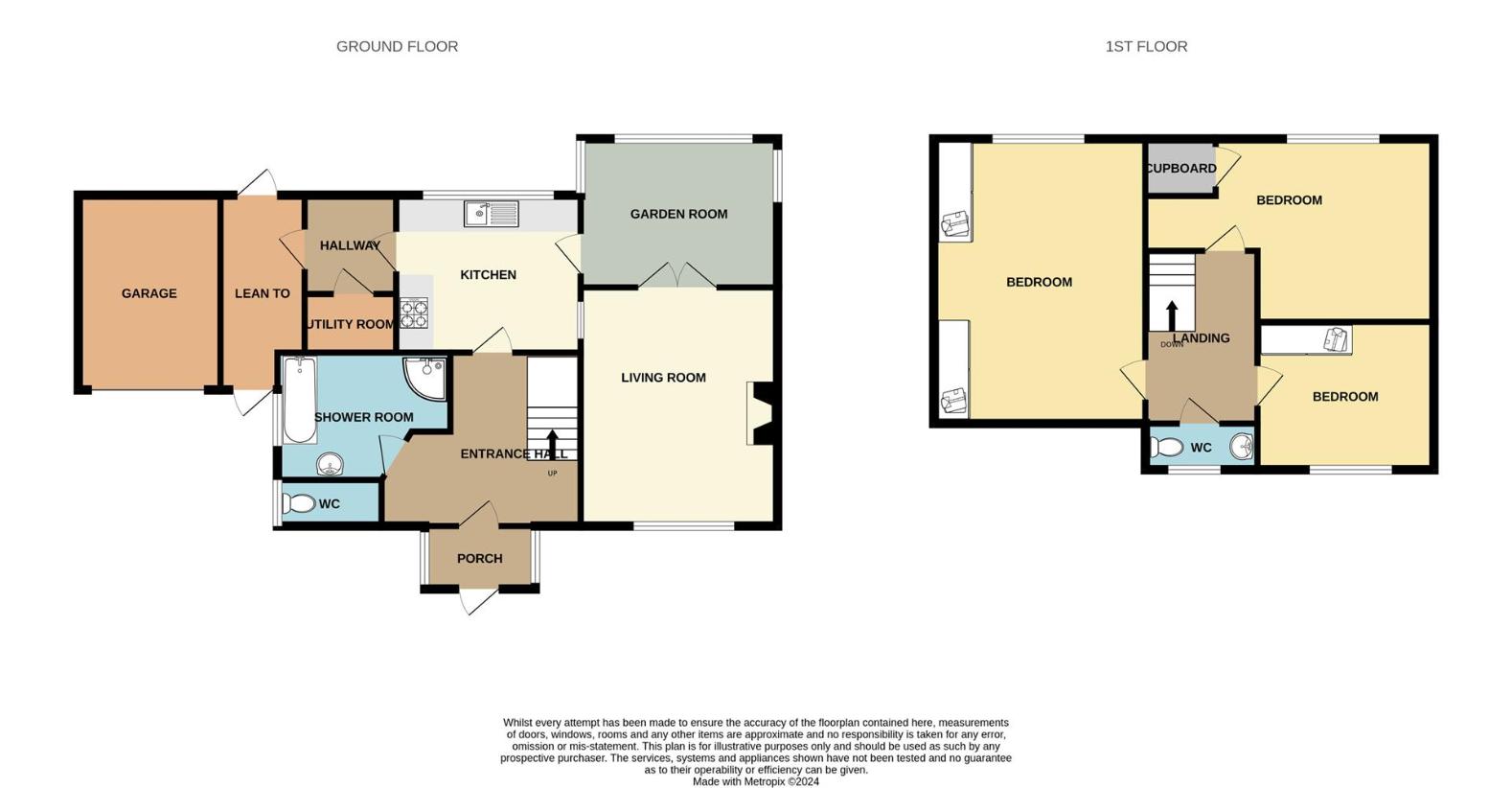 3 bedroom detached house for sale - floorplan