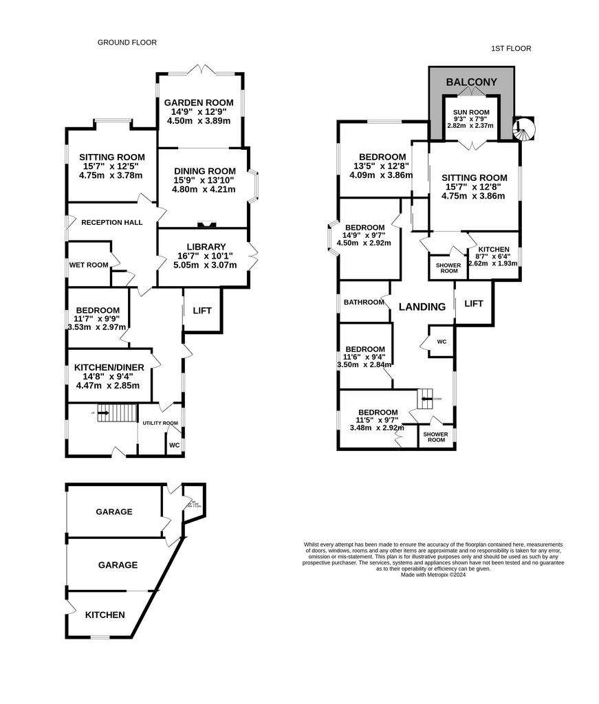 5 bedroom detached house for sale - floorplan