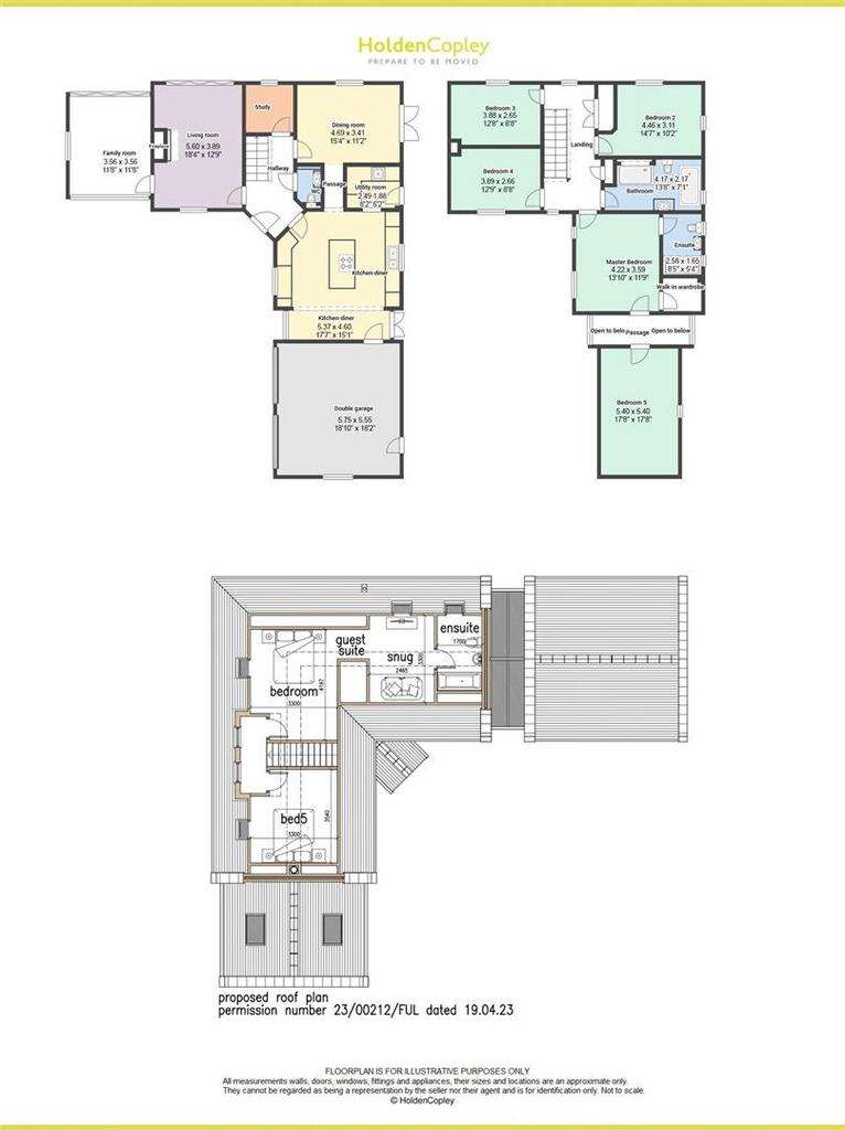 5 bedroom detached house for sale - floorplan