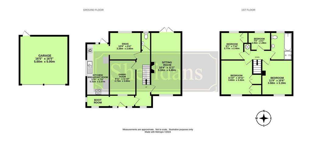 4 bedroom detached house for sale - floorplan