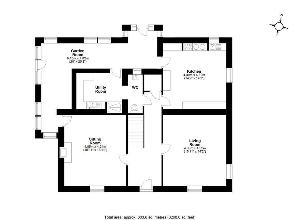 4 bedroom detached house for sale - floorplan