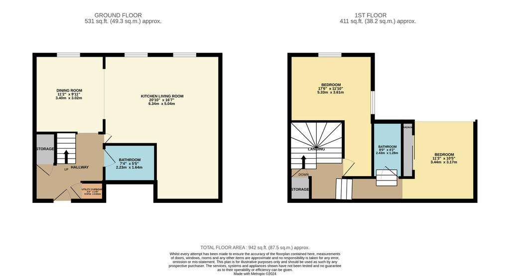 2 bedroom flat for sale - floorplan