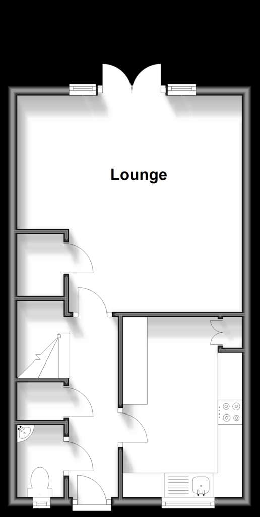 3 bedroom semi-detached house for sale - floorplan