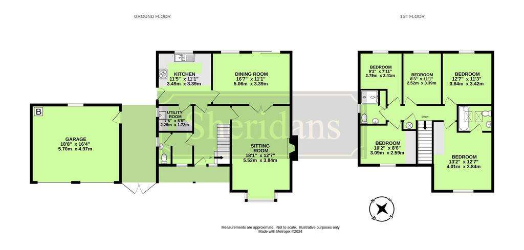 5 bedroom detached house for sale - floorplan