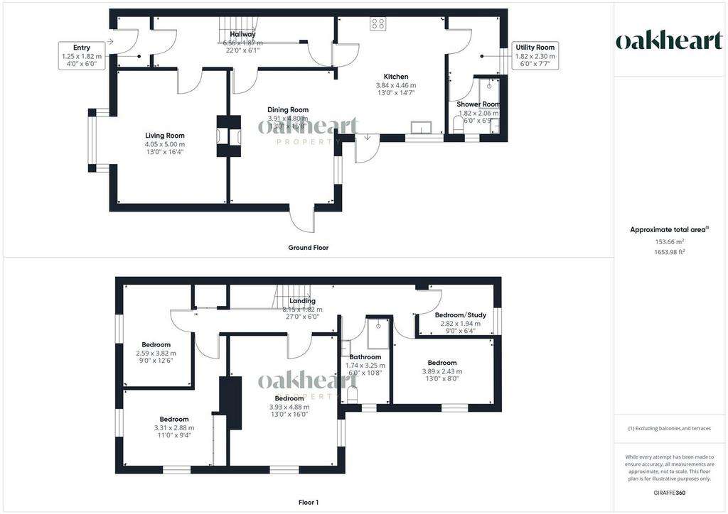 5 bedroom detached house for sale - floorplan