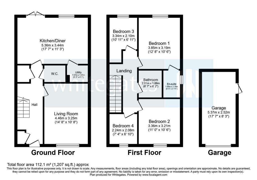 4 bedroom detached house for sale - floorplan