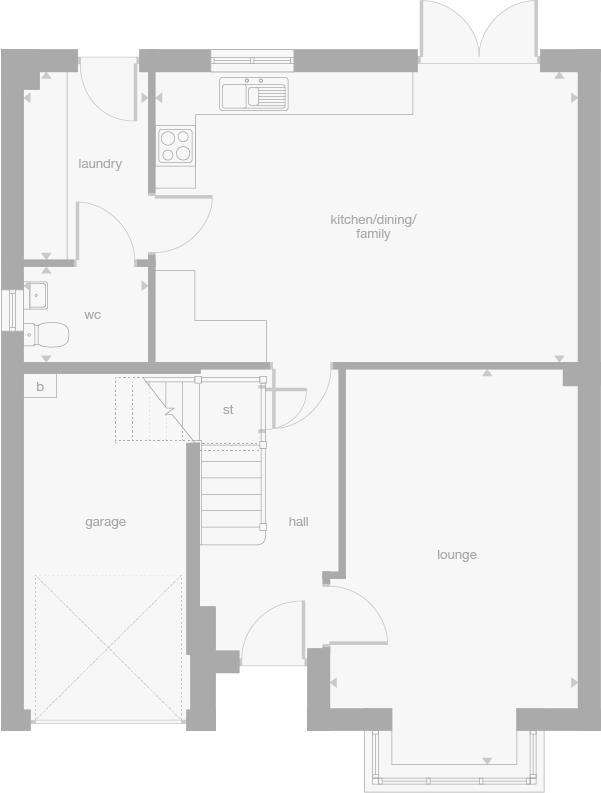 4 bedroom detached house for sale - floorplan