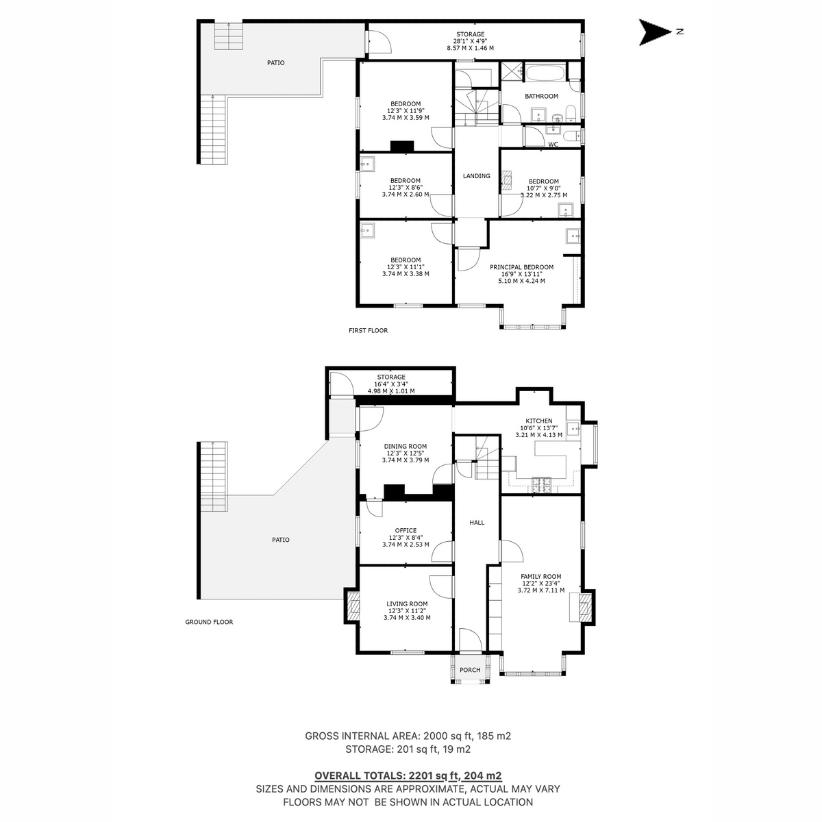 5 bedroom detached house for sale - floorplan