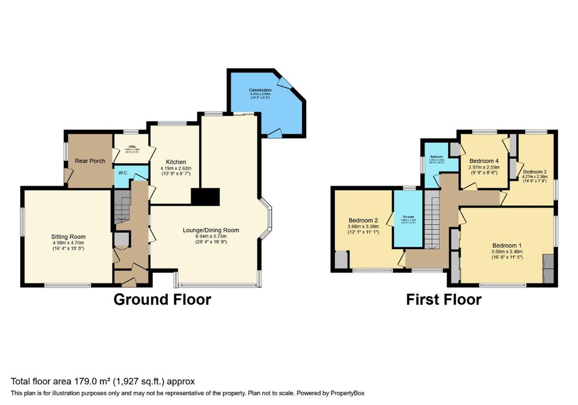 4 bedroom detached house for sale - floorplan