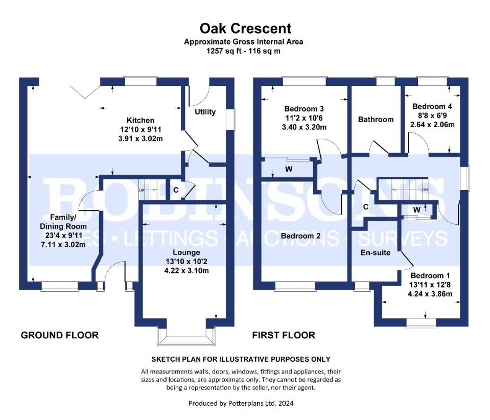 4 bedroom detached house for sale - floorplan