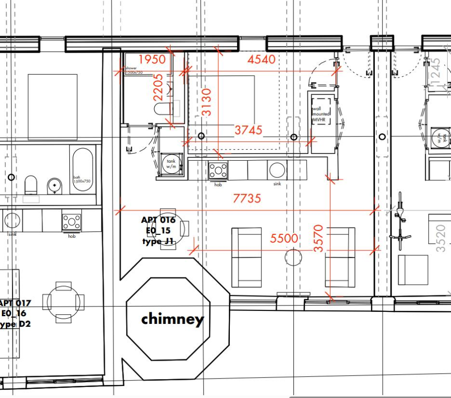 1 bedroom flat for sale - floorplan