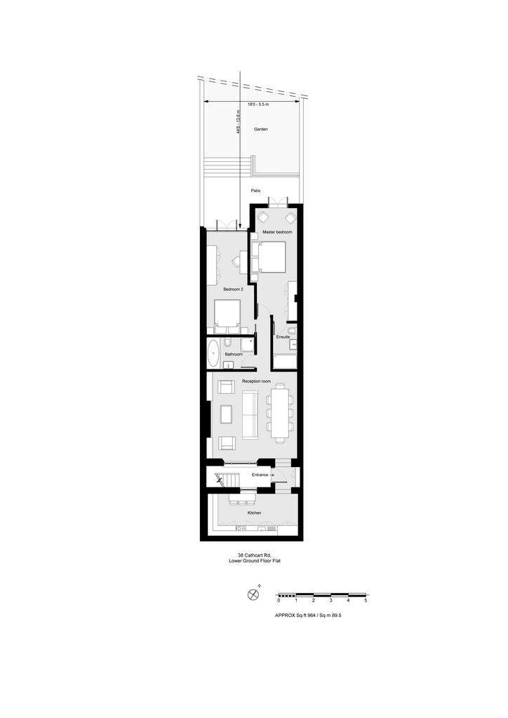 2 bedroom flat for sale - floorplan