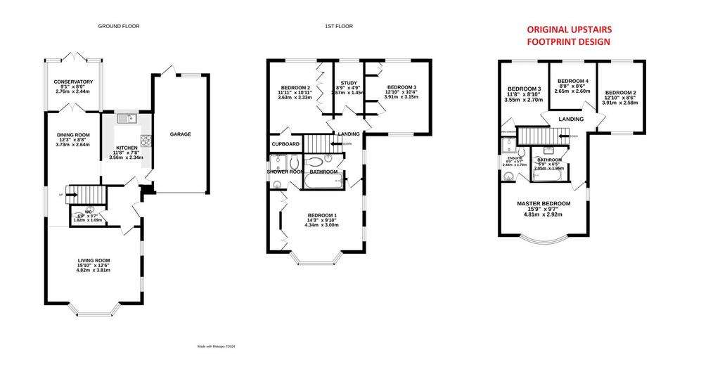 3 bedroom detached house for sale - floorplan